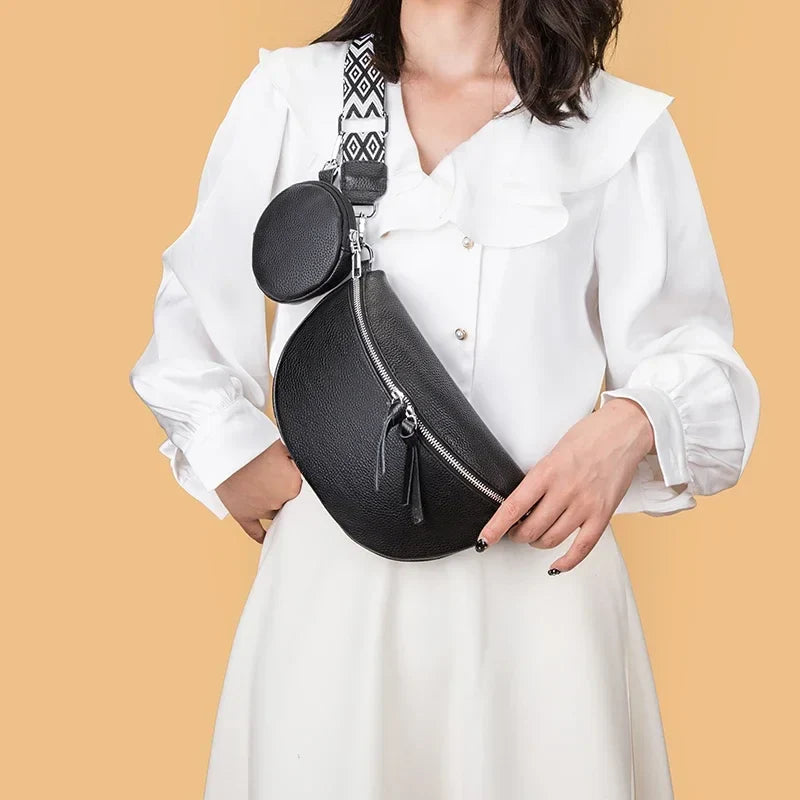 היילי | תיק צד מעור מעודן